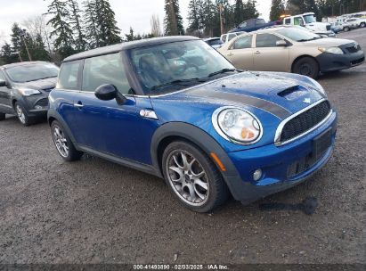 2008 MINI COOPER S Blue  Gasoline WMWMF73568TV38743 photo #1