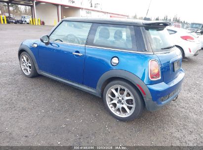 2008 MINI COOPER S Blue  Gasoline WMWMF73568TV38743 photo #4