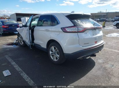 2018 FORD EDGE SEL White  Gasoline 2FMPK4J81JBC20795 photo #4