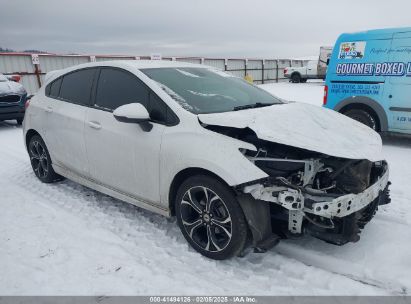 2019 CHEVROLET CRUZE LT White  Gasoline 3G1BE6SM6KS574541 photo #1