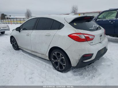 2019 CHEVROLET CRUZE LT White  Gasoline 3G1BE6SM6KS574541 photo #4