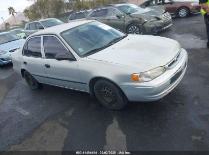 1999 TOYOTA COROLLA CE Silver  Gasoline 1NXBR12E5XZ161858 photo #1