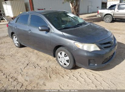 2011 TOYOTA COROLLA LE Gray  Gasoline JTDBU4EE2BJ104205 photo #1