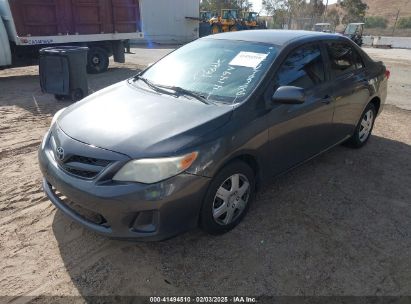 2011 TOYOTA COROLLA LE Gray  Gasoline JTDBU4EE2BJ104205 photo #3