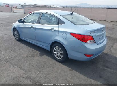 2012 HYUNDAI ACCENT GLS Blue  Gasoline KMHCT4AE6CU141878 photo #4