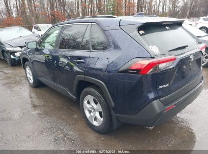 2020 TOYOTA RAV4 XLE Blue  Gasoline JTMP1RFV5LJ031150 photo #4