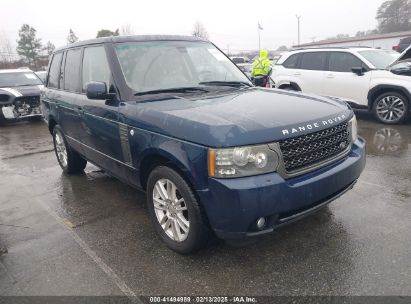 2011 LAND ROVER RANGE ROVER HSE Dark Blue  Gasoline SALME1D42BA335109 photo #1