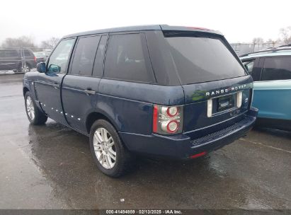 2011 LAND ROVER RANGE ROVER HSE Dark Blue  Gasoline SALME1D42BA335109 photo #4