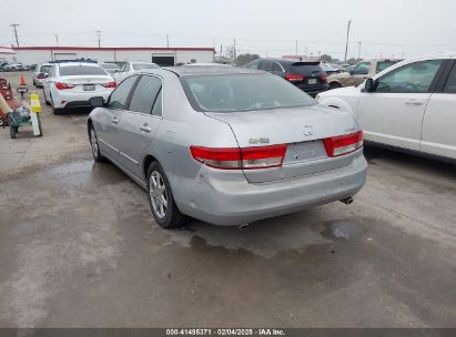 2003 HONDA ACCORD 3.0 EX Silver  Gasoline 1HGCM66593A052041 photo #4