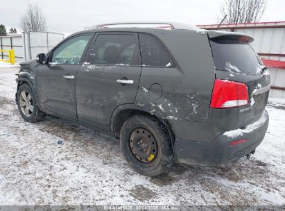 2012 KIA SORENTO EX V6 Gray  Gasoline 5XYKUDA2XCG200628 photo #4