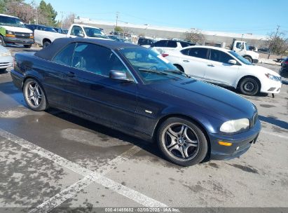 2001 BMW 330CI Blue  Gasoline WBABS53451JU83279 photo #1