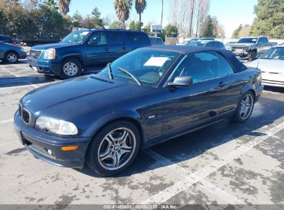 2001 BMW 330CI Blue  Gasoline WBABS53451JU83279 photo #3