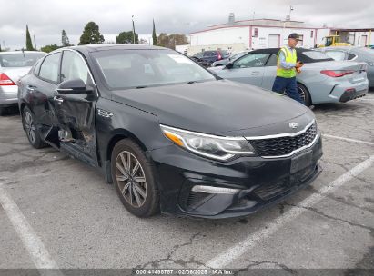 2019 KIA OPTIMA EX Black  Gasoline 5XXGU4L18KG315564 photo #1