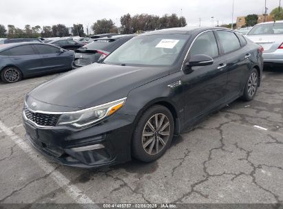 2019 KIA OPTIMA EX Black  Gasoline 5XXGU4L18KG315564 photo #3