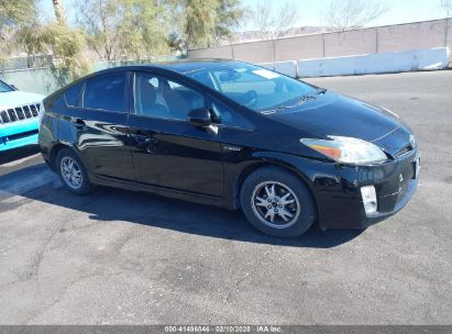 2011 TOYOTA PRIUS FOUR Black  Hybrid JTDKN3DU7B0246328 photo #1