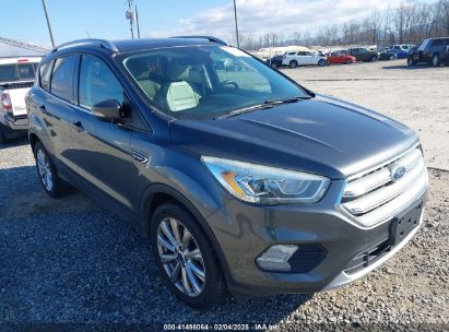 2017 FORD ESCAPE TITANIUM Gray  Gasoline 1FMCU9JD6HUA78340 photo #1