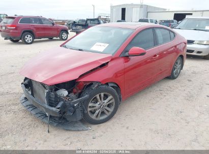 2018 HYUNDAI ELANTRA VALUE EDITION Red  Gasoline 5NPD84LF3JH335033 photo #3