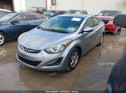 2015 HYUNDAI ELANTRA SE Silver  Gasoline 5NPDH4AE1FH581192 photo #3