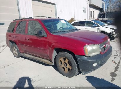 2006 CHEVROLET TRAILBLAZER LT Red  Gasoline 1GNDT13S962267900 photo #1