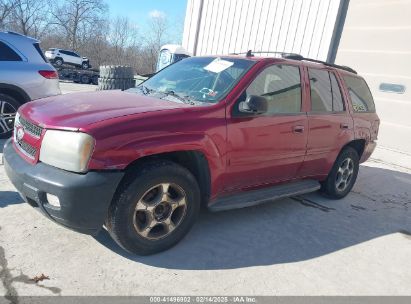 2006 CHEVROLET TRAILBLAZER LT Red  Gasoline 1GNDT13S962267900 photo #3