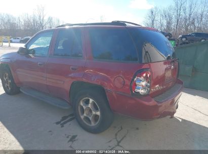 2006 CHEVROLET TRAILBLAZER LT Red  Gasoline 1GNDT13S962267900 photo #4