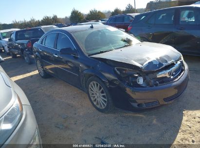 2008 SATURN AURA XR Black  Gasoline 1G8ZV57718F255588 photo #1