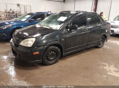 2004 SUZUKI AERIO LX/S Black  Gasoline JS2RA61S845202185 photo #3