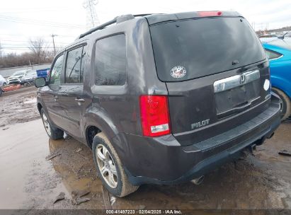 2012 HONDA PILOT EX-L Gray  Gasoline 5FNYF4H77CB015563 photo #4