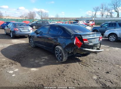 2013 HONDA CIVIC LX Black  Gasoline 2HGFB2F51DH600743 photo #4