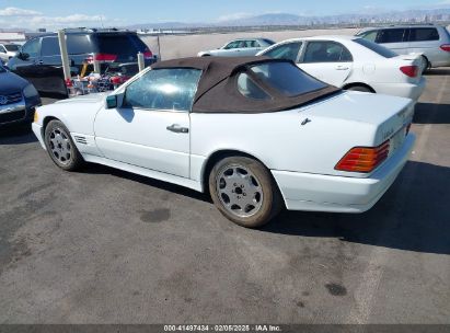 1991 MERCEDES-BENZ 500 SL White  Gasoline WDBFA66E0MF017413 photo #4