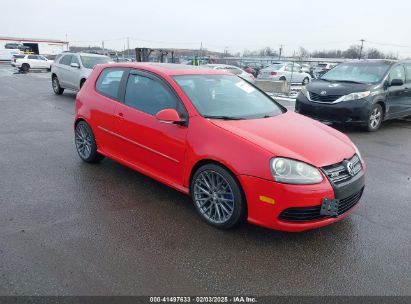 2008 VOLKSWAGEN R32 Red hatchbac gas WVWKC71K38W205426 photo #1