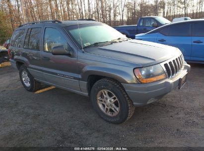 2002 JEEP GRAND CHEROKEE LAREDO Gray  Gasoline 1J8GW48S22C233592 photo #1