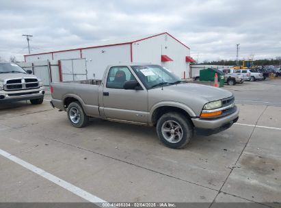 2003 CHEVROLET S-10 LS Champagne  Gasoline 1GCCS14X538224181 photo #1