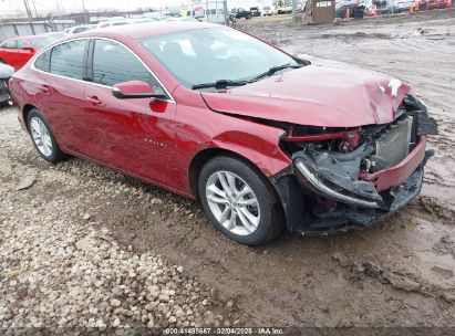 2018 CHEVROLET MALIBU LT Red  Gasoline 1G1ZD5ST0JF223856 photo #1