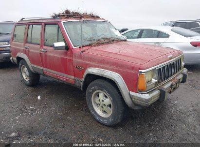 1992 JEEP CHEROKEE LAREDO Red  Gasoline 1J4FT58S4NL127516 photo #1