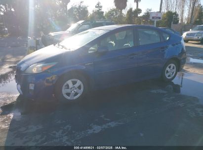 2010 TOYOTA PRIUS Blue  Hybrid JTDKN3DU0A0113618 photo #3