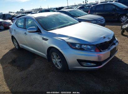 2013 KIA OPTIMA LX Silver  Gasoline KNAGM4A71D5411483 photo #1