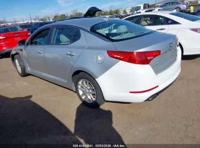 2013 KIA OPTIMA LX Silver  Gasoline KNAGM4A71D5411483 photo #4