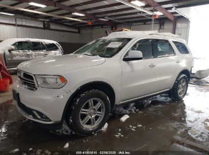 2017 DODGE DURANGO SXT AWD White  Flexible Fuel 1C4RDJAG8HC681189 photo #3