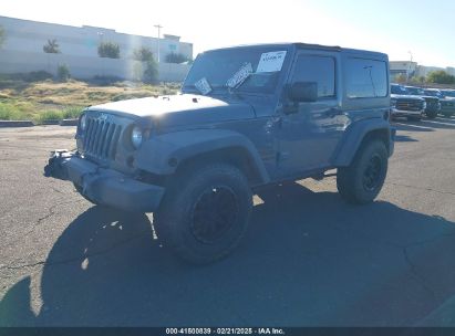 2015 JEEP WRANGLER SPORT Gray  Flexible Fuel 1C4AJWAG3FL626102 photo #3