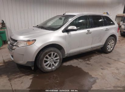 2011 FORD EDGE SEL Silver  gas JN8AS5MT3DW549280 photo #3