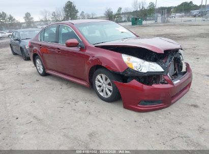 2011 SUBARU LEGACY 2.5I PREMIUM Burgundy  Gasoline 4S3BMBC60B3249392 photo #1