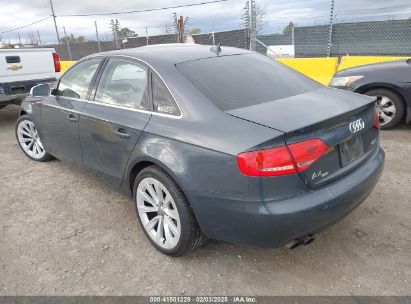 2010 AUDI A4 2.0T PREMIUM Blue  Gasoline WAUEFAFL2AN001812 photo #4