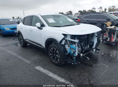 2025 NISSAN KICKS SV INTELLIGENT AWD White  Gasoline 3N8AP6CB2SL319250 photo #1