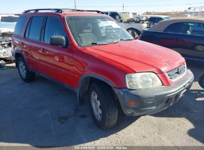 2001 HONDA CR-V LX Red  Gasoline JHLRD28481S013666 photo #1