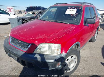 2001 HONDA CR-V LX Red  Gasoline JHLRD28481S013666 photo #3