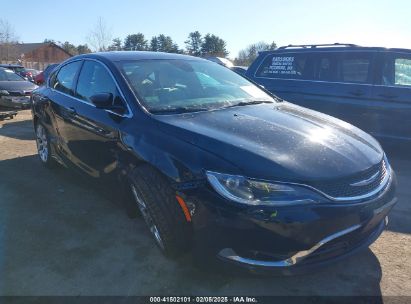 2016 CHRYSLER 200 C Black  Flexible Fuel 1C3CCCEG8GN114616 photo #1