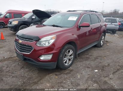 2016 CHEVROLET EQUINOX LT Red  Gasoline 2GNALCEK6G1167752 photo #3