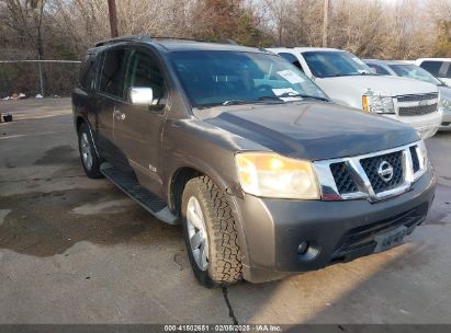 2008 NISSAN ARMADA LE Gray  Flexible Fuel 5N1BA08D58N608720 photo #1