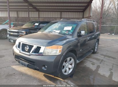 2008 NISSAN ARMADA LE Gray  Flexible Fuel 5N1BA08D58N608720 photo #3